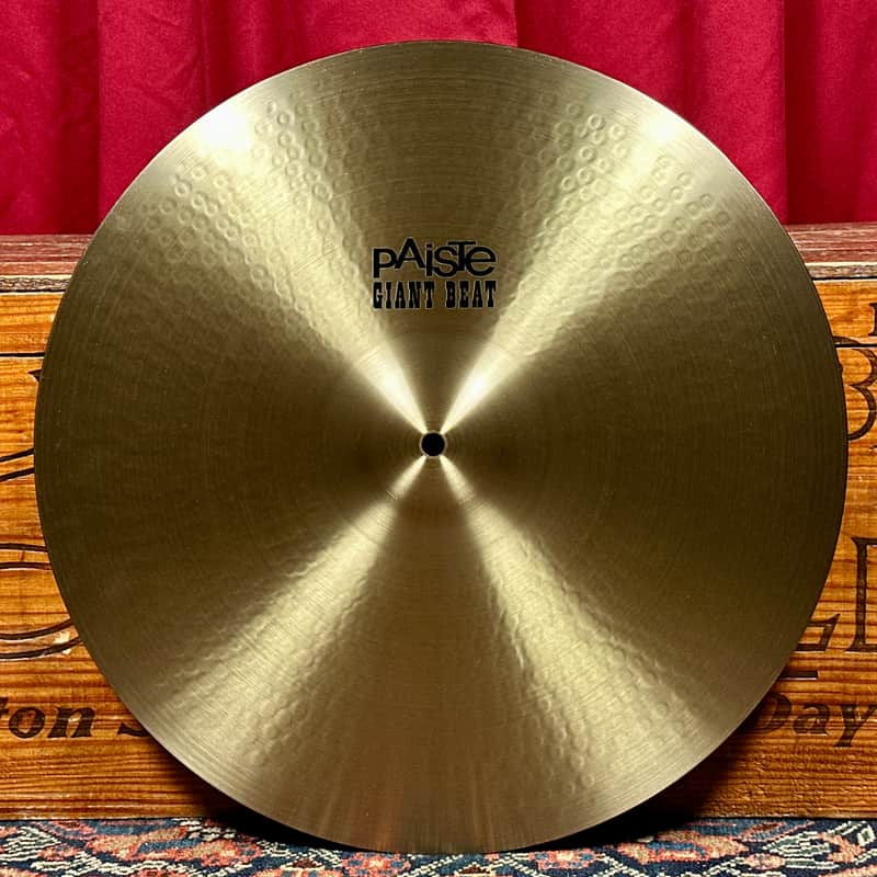 18" Paiste Giant Beat Multifunctional Crash Ride Cymbal 1310g *Video* image 1