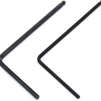 Guitar Truss Rod Wrench 4mm & 5mm Guitar Allen Wrench Tool for Martin Acoustic Guitar, Deep or Narrow Truss Rod Adjustment, Ball End Allen Key Set image 2