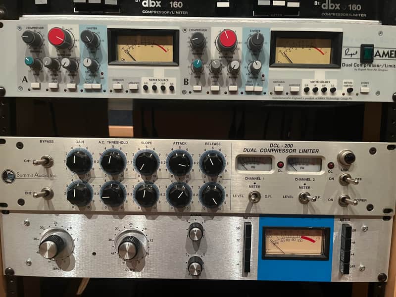 Summit Audio DCL-200 Dual Tube Compressor Limiter 2010s - Silver image 1