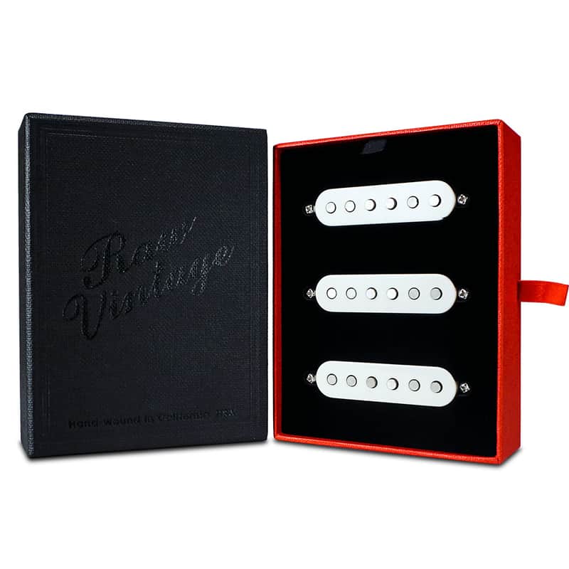 Raw Vintage RV-50 Stratocaster Pickup Matched Set of 3 image 1