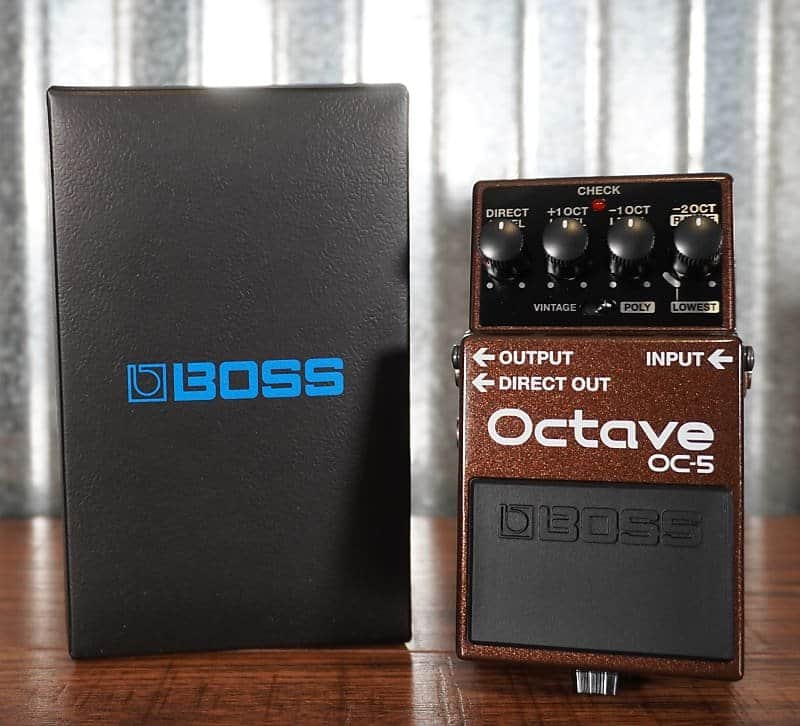 Boss OC-5 Octave Guitar Bass Effect Pedal image 1