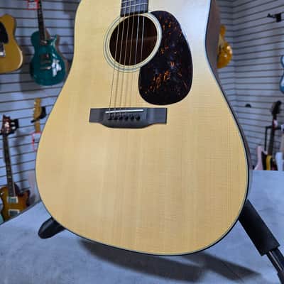 Martin D-18 Satin Standard Series Acoustic Guitar - Satin Natural with Aging Toner (2025) w/OHSC & PLEK*D #825 image 2