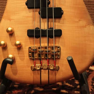 Warwick Streamer Bass 1991 Natural Left Handed Germany image 4