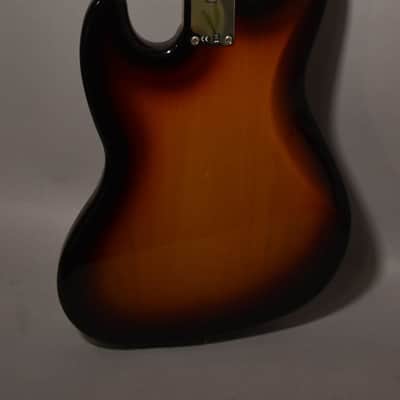 2018 Fender Player Series Jazz Bass Fretless Upgraded Sunburst Finish MIM image 3