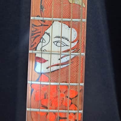 Blueberry Left Handed Acoustic Guitar New In Stock  Handmade Grand Concert image 10
