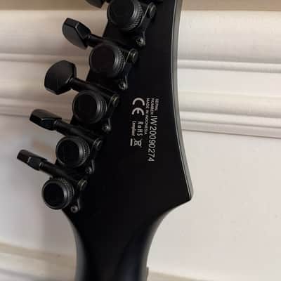 Solar guitars V 1.6c carbon black 2021 - Matte carbon black image 4