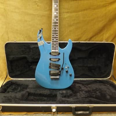 1986 Kramer USA Stagemaster Deluxe Rare Flip Flop Blue Graphic Duncans,Floyd,Exc Free US Shipping! image 16