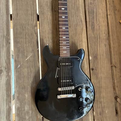 Gibson Les Paul Jr Junior special DC double Cut Cutaway  2000 - Ebony black  vintage electric guitar image 4