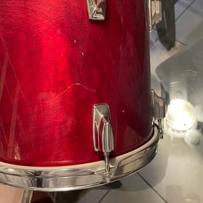 Tama Superstar 12x11 Tom 1980s - Cherry Wine image 7