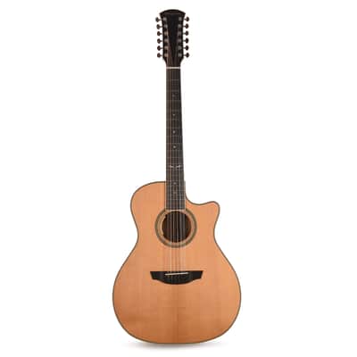Orangewood Sage Live 12-String Grand Auditorium Cutaway Acoustic-Electric Guitar Natural Satin w/ LR Baggs Anthem image 4