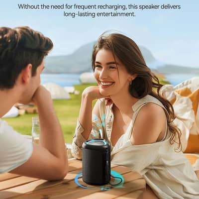 Portable Bluetooth Speaker Beach Essentials: IPX5 Waterproof for Outdoor image 7