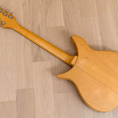 1996 Rickenbacker 325V59 Capri Mapleglo Vintage Reissue John Lennon w/ Case image 10