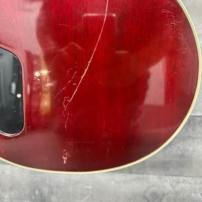 Gibson Lespaul  1977 Second Wine Custom With original case image 10