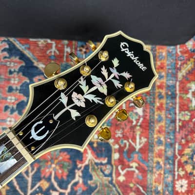 *VIDEO* Epiphone Sheraton II Semi-Hollow Body Natural w/Hard Case- 2008 image 3