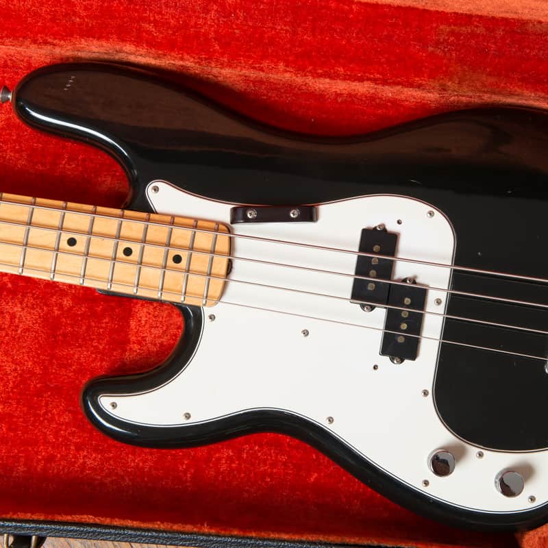 Vintage 1975 LEFTY Fender Precision Bass / Original image 1