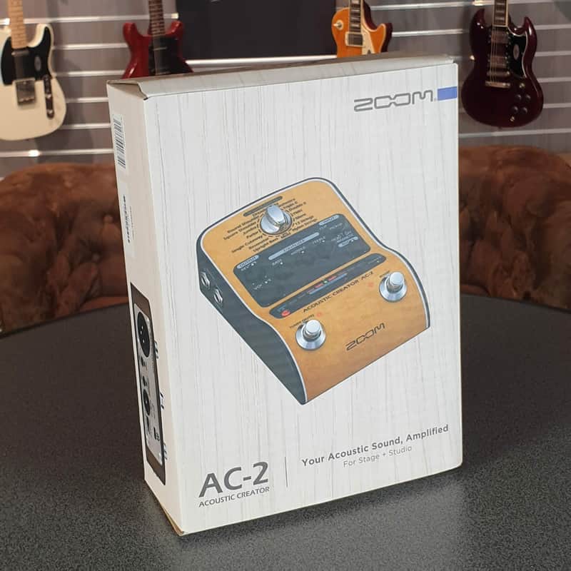 Zoom AC-2 Acoustic Creator Enhanced Direct Box NEW image 1
