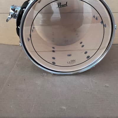 Pearl Masters Maple Complete 13"x9" Rack Tom W/ Super Hoop & Optimount - Red Burst Stripe image 10