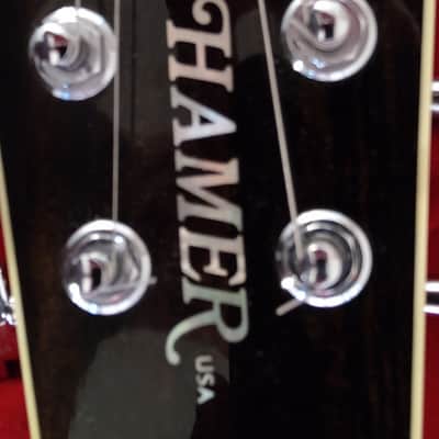 Hamer Newport Pro USA 2008 Jazzburst image 13