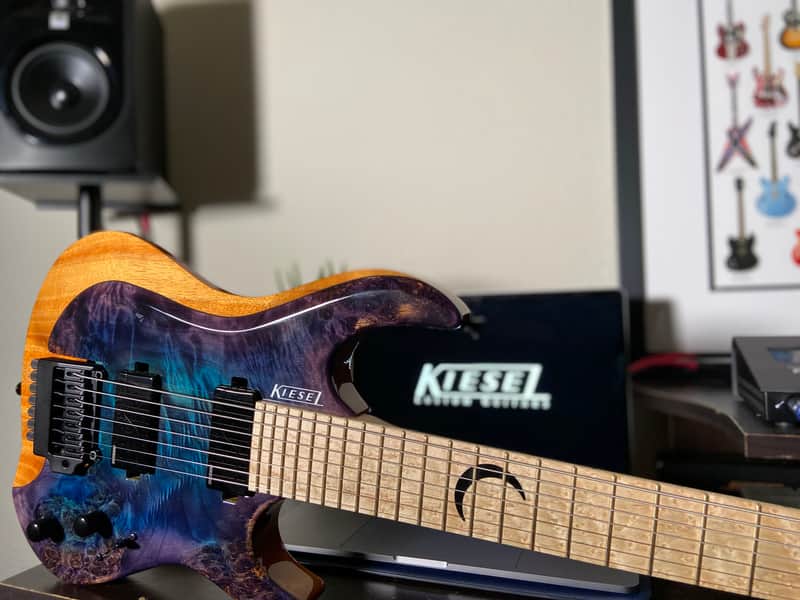 Kiesel Osiris 7 string with Trem (Headless) 2019 Reverse Monster