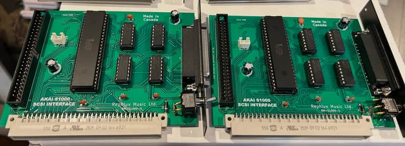 Rephlux Music Akai S1000 SCSI Card x2 Bundle image 1