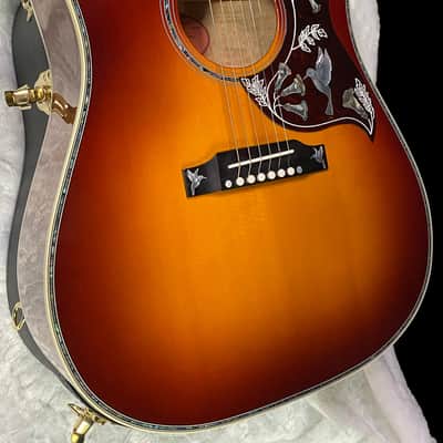 NEW! Gibson Hummingbird Custom Koa - Dealer Select - Autumnburst - Authorized Dealer - Custom Shop - 4.6 lbs - G07696 image 8