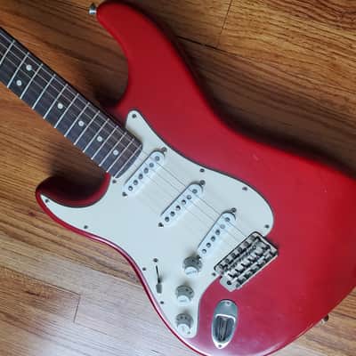 Fender Highway One Stratocaster Left Handed || Transparent Red Lefty image 20