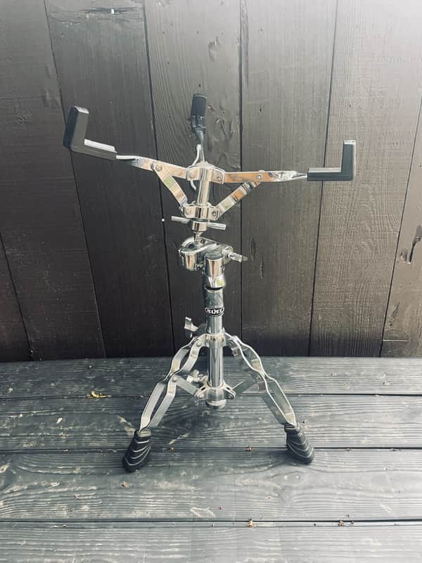 Mapex S800 Armory Double-Braced Snare Drum Stand 2010s - Chrome image 1