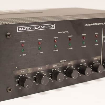Altec Lansing 1700C 6-Channel Mixer Preamplifier with Compressor / Limiter Rack image 2
