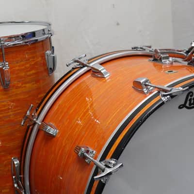 Vintage Ludwig 60s ModOrange 22 13 16 image 4