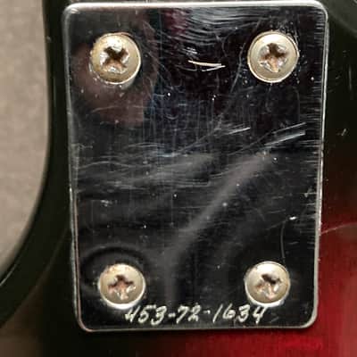 Hofner Galaxie 176 Mid-60's - Red Burst image 9