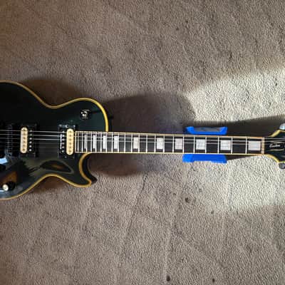 1980 Aria Pro II Les Paul Custom - Kirk Hammett Vibes - Ebony Blacked Out image 6
