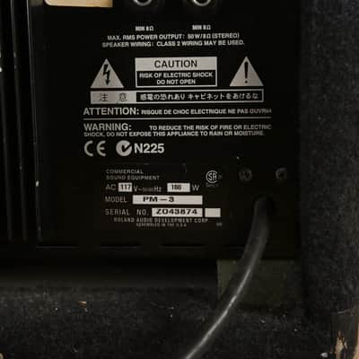 Roland PM-3 Personal Monitor System (Woofer Unit Only) CG0144A image 10