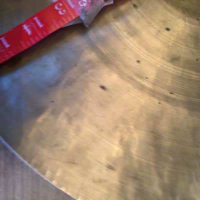 K Zildjian Istanbul  OLD STAMP 16” Heavy Hi Hats or Crash 1957 - PATINA image 9