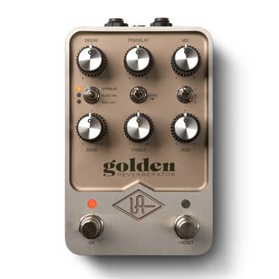 Universal Audio Golden Reverberator Stereo Effects Pedal - Mint, Open Box image 1