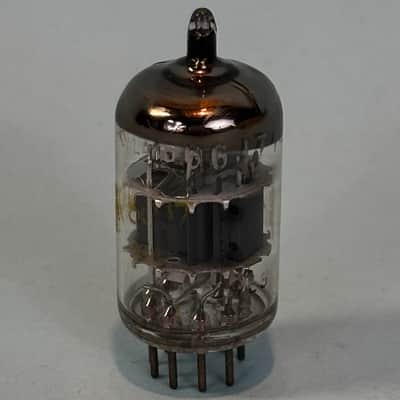1960s Amperex 6GJ7 ECF801 Vintage Made In Holland Tube! T417 image 4