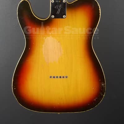 Fender Telecaster Custom Original Vintage 1969 - Sunburst (COD 2062VG) image 10