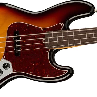 Fender American Professional II Jazz Bass® Fretless in 3-Color Sunburst image 3