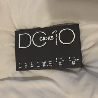CIOKS DC10 100-400mA 10-Outlet 9-15v Power Supply 2010s - Black image 1