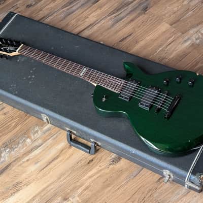ESP The Eclipse Electric Guitar Japan Vintage Late 80s Early 90s Trans Emerald Green W/OHSC image 1