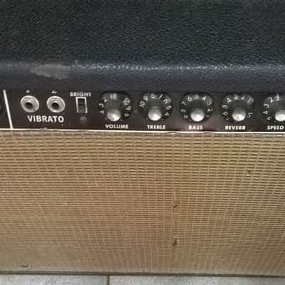 1967 Fender Pro Reverb Amplifier Vintage Blackface Amp image 16