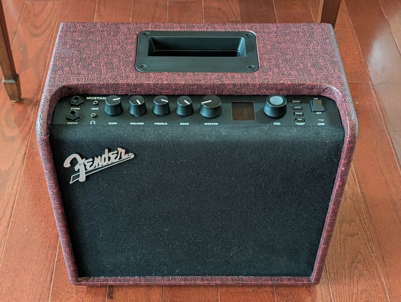 Fender Mustang LT25 25-Watt 1x8" Digital Modeling Guitar Combo 2019 - Present - Black image 1