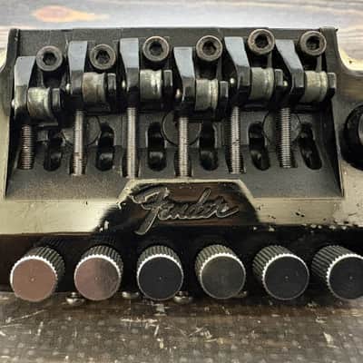 80s Fender BLADE SHOOTER VIBRATO Bridge Black Made in Japan RARE image 6