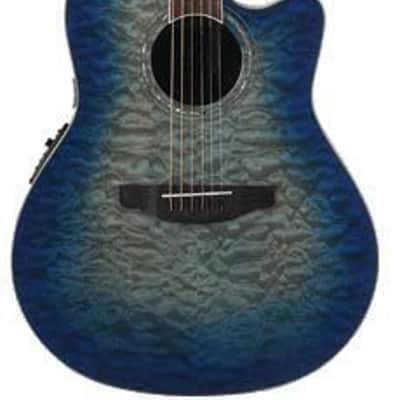 値下げ ovarian celebrity cs247 Used Ovation CELEBRITY CS247 LH Acoustic Guitars Black Acoustic