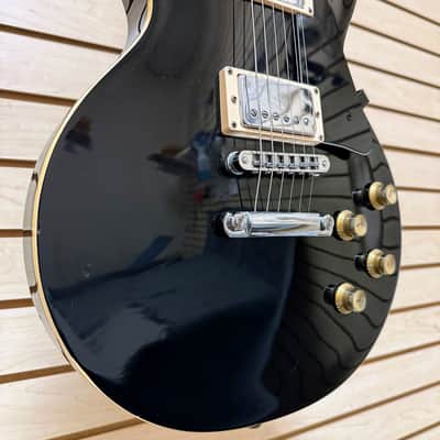 Aria 1970's LP Style Guitar Made in Japan Black image 3