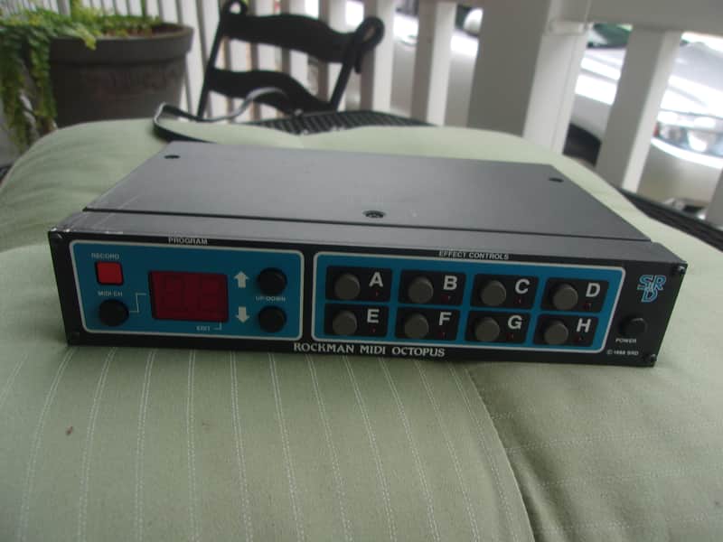 Excellent Vintage 80's Rockman Midi Octopus 1/2 Rack Mt. Processor image 1