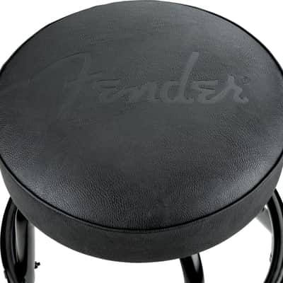 Fender Guitar Logo Blackout Barstool 30" (for stage, studio, gigging, or home) image 3