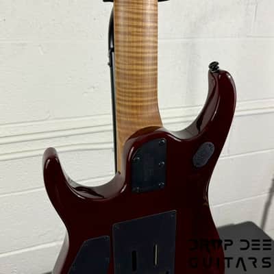 Ernie Ball Music Man JP15-7 7-String Electric Guitar w/ Case - Red Tide image 16