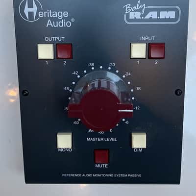 Heritage Audio Baby RAM Passive Desktop Monitor Controller | Reverb