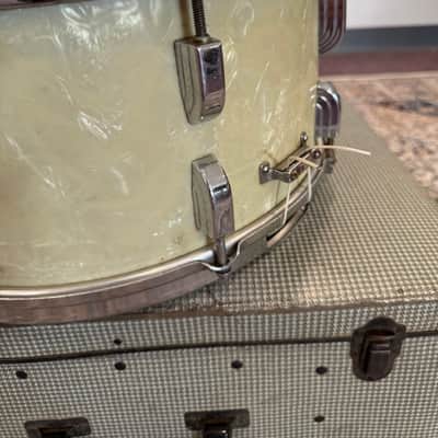 Ludwig-Leedy 14x7 Snare Drum - White Marine Pearl image 5