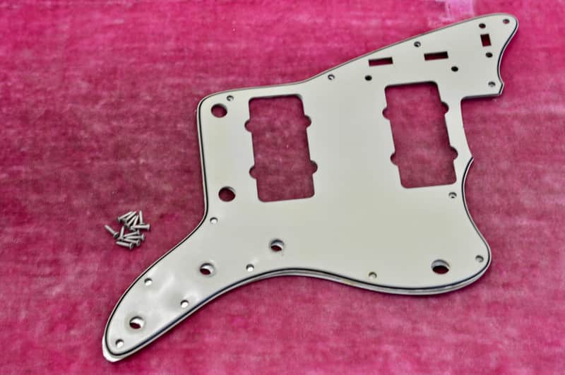 Vintage 1963 Fender Jazzmaster "Mint Green" PRE-CBS Pickguard with Shield 1962 1964 image 1